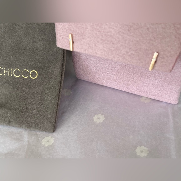 Zoe Chicco 14k yellow gold and single diamond bar studs earrings pair - Picture 7 of 16